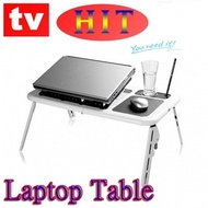 NEW LAPTOP USB FOLDING TABLE W/2 COOLING FAN+MOUSE PAD [Shipping by registered mail]