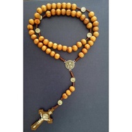 wooden rosary St Benedict