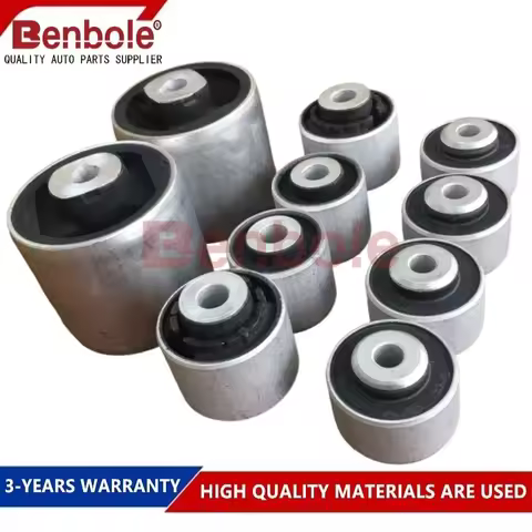 10Pcs Front Suspension Control Arm Bushing 8K0407515,8K0407183,4E0407181,4GD407182 For AUDI A4 B8 A4