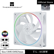 Thermalright TL-S12RW 12CM CPU Fan computer case fan reverse air outlet Halo lighting effect 4PIN PW