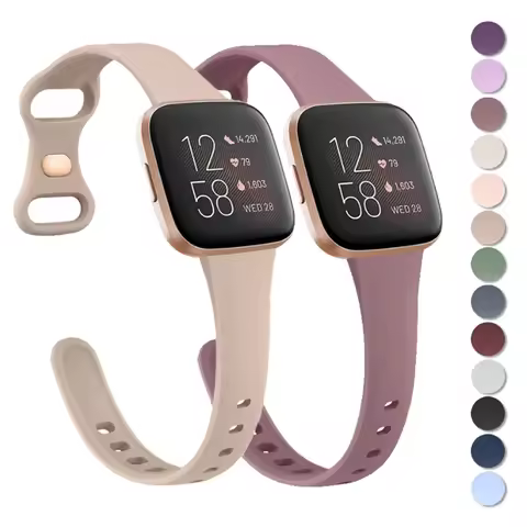 Silicone Watch Strap For Fitbit Versa 2/Versa1/Versa Lite Band Wristband For Fitbit Versa 2/Versa 1/