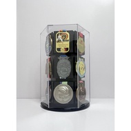 Marathon Medal Display Stand Sports Medal Badge Dust Storage Box Running Medal Hanger Medal Display 