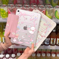 ZOYU | เคส iPad Air 7 แบบดึงออกพร้อมขาตั้งแบบ Y โปร Mini 76 ใส Apple iPad 11 พร้อมกระเป๋าบรรจุปากกาแ