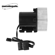 Water Cooling Pump, 12V DC Noiseless CPU Water Pump, Durable 500L/H Compact G1/4 Thread Computer Wat