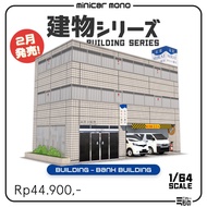 Diorama Papercraft Building -Bank Building-