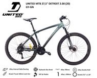Mtb United Detroit 2.00 Alloy 27 Speed Hydraulic 27.5 inch