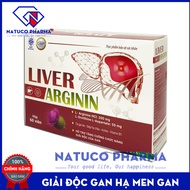 Viên uống ARGININ  Liver  Diệp Hạ Châu   -  Hạ men gan tăng cường chức năng gan thành phần  xạ đen d