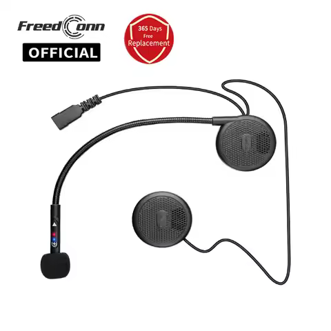 FreedConn Wireless Motorcycle Helmet Intercom Bluetooth Headse Headphone Earphone Music Play Speaker