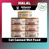 【PAWS&TAILS】Cat Wet food | Canned main course | Cat canned food | makanan tin kucing（Ready Stock）
