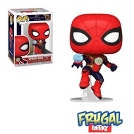 Funko Pop! Marvel Spider-man No Way Home Spiderman Integrated Suit Bobble Head Vinyl Figure 913