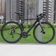 QDH/🎯QQ JAVA 22New Road Bike Torpedo6Disc Brake18Variable Speed Integrated Handle Men's and Women's Carbon Fiber Racing