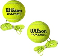 MOVEMATE Set of 2 Wilson Padel Balls with Cord | Replacement Ball | Padel Trainer
