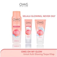 omg oh my glow face wash / toner / cream - skincare omg - omg toner 100ml