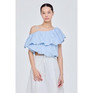 Asymmetrical Off Shoulder Top