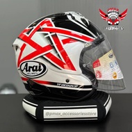 ARAI VZ-RAM NAKANO STAR OPEN FACE HELMET 100% ORIGINAL MADE IN JAPAN