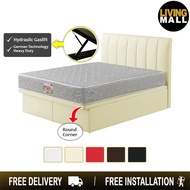 Snails Leather Storage Bed Frame SBD 16"