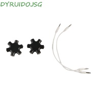 DYRUIDOJSG Audio Splitter for Tablet MP3 MP4 Headphone Port 3.5 Jack 3.5mm Share Adapter