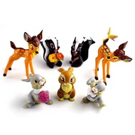 Bambi Figure set Toy bambi topper bambi Deer