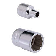 1/2" Dr. Hand Socket 11/16" Genius Tools - Shock Wrench 11/16" 12 pt