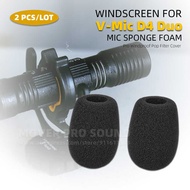 Deity For V-Mic D4 Duo D 4 Microphone Windproof Pop Filter Screen Windshield Sponge Pro Camera Mic