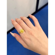Yours Jewel 916 Gold Roses Ring