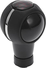 6 Speed Gear Shift Knob for Mini F54 Clubman 15-21 Heavy Duty Plastic Faux Leather Black Automatic T