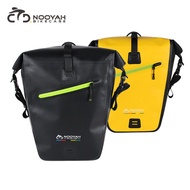 NOOYAH Fully Waterproof Bicycle Bag Pannier Rear Rack Hanging Bag Mountain Bike Tail Bag Rear Seat B