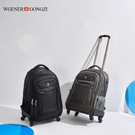 Ready stock Malaysia LUGGAGE PILOT SUITCASE 18 inch OR 22 inch BRAND WGENER GONGZI