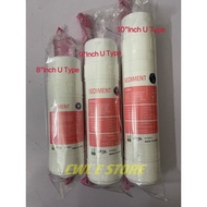 8"/9"/10" Sediment U Type & I Type Korea Water Purifier Filter