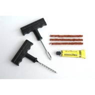 4 dalam 1 Alat Tampal Tayar Bocor Alat Halang Angin Tayar Keluar Tire Patch 4 in 1 Alat Kecemasan Da