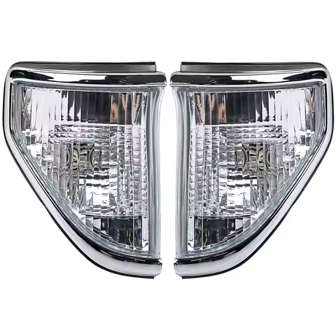 2 Pcs Car Crystal Front Corner Light Turn Signal Light Lamp For Toyota Land Cruiser Prado Fj70 Fj75 