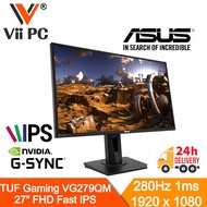 ASUS TUF Gaming VG279QM HDR Gaming Monitor – 27 inch FullHD (1920 x 1080), Fast IPS, Overclockable 280Hz (Above 240Hz, 144Hz), 1ms (GTG), ELMB SYNC, G-SYNC Compatible, DisplayHDR 400 GAMING MONITOR