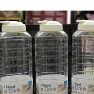 Lock & lock 1L water bottle - 1 liter refrigerator water bottle