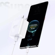 88W Dual Ports Charger US SuperCharge USB A/C PD Power Adapter 6A Type C Cable For Mate 70 60 P60 P5