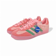 Adidas Indoor Gazelle Pink Spark Preloved Green Womens (100% Authentic)