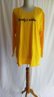 Kaos/Atasan Lengan Panjang Wanita Lemone Size Jumbo (5XL)