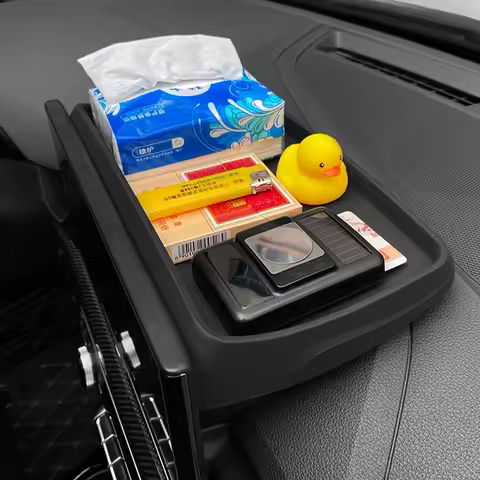 For Volkswagen VW ID4 ID4X ID3 ID6X ID6 CROZZ Car Instrument Storage Box Dashboard Rear Storage Box