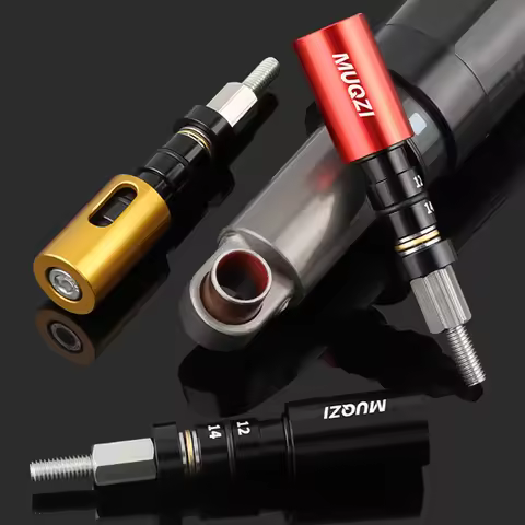 MTB Rear Shock Absorber Bushing Tool with 2 Adapters Bike Removal Installation Shock Absorbers MTB B