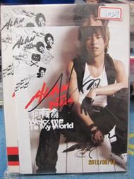 可兒小舖~~ 柯有倫 Welcome to my world簽名專輯/加寫日期/直購150元