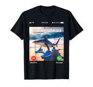 Tralalero Tralala - イタリアンブレインロットミーム - 電話ミーム Tシャツ
