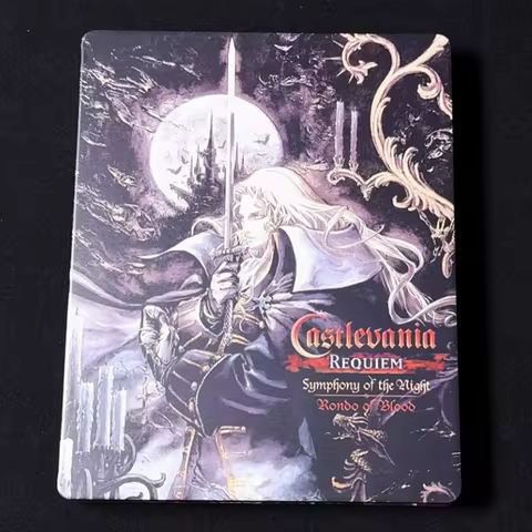 Castlevania Requiem Symphony of the Night & Rondo of Blood Steelcase ONi Fantasy Box (Game disc not 
