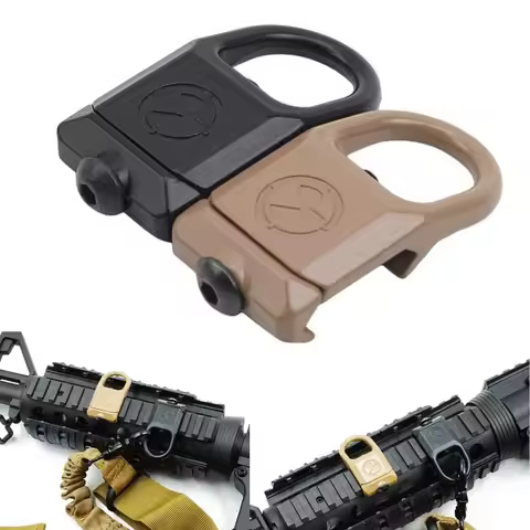 Tactical GBB Quick Detach Release QD Sling Swivel Scope Mount Hunting Accessories Fit Rail Rifle Gun