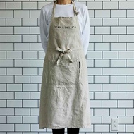 In Stock New Dean Deluca Japanese Cotton And Linen Fabric Large Pocket Apron