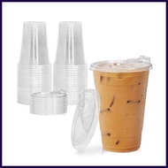♞ ◑ ✈ Dabba Cup with Strawless Lid / PP CUP 50pcs