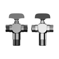 [xdnblun] Faucet Diverter Bathroom T Valve for Bidet Double Use Bibcock Diverter Valve