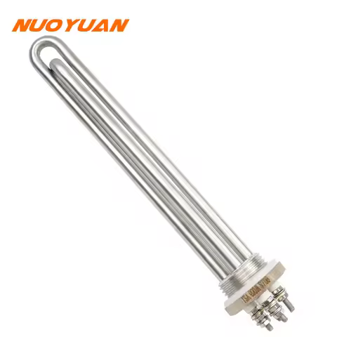 12v 600W Heating Element DN25 Water Heating Element Stainless Steel Solar Heater for Car/Camper