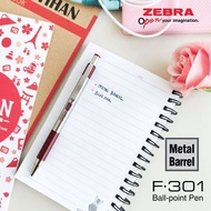 Zebra Ballpoint Pen F-301 0.7 Blue Ink / M-301 Mechanical Pencil 0.5mm