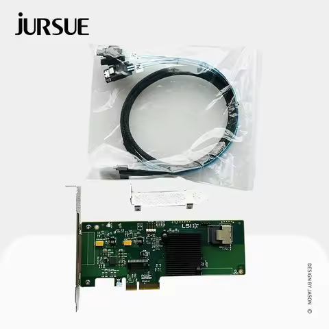 LSI 9211-4i RAID Controller Card PCIe SAS HBA FW:P20 IT Mode Expander Card For ZFS FreeNAS unRAID + 