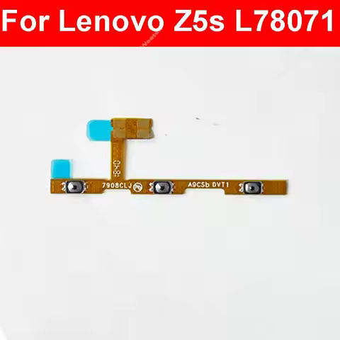 On OFF Power Volume Flex Cable For Lenovo Z5S L78071 Power Key Volume UP Down Side Button Flex Ribbo