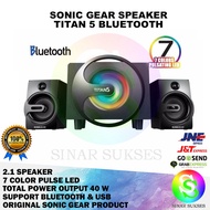Sonic Gear Speaker Titan 5 Bluetooth - Usb - Fm Radio Cheap